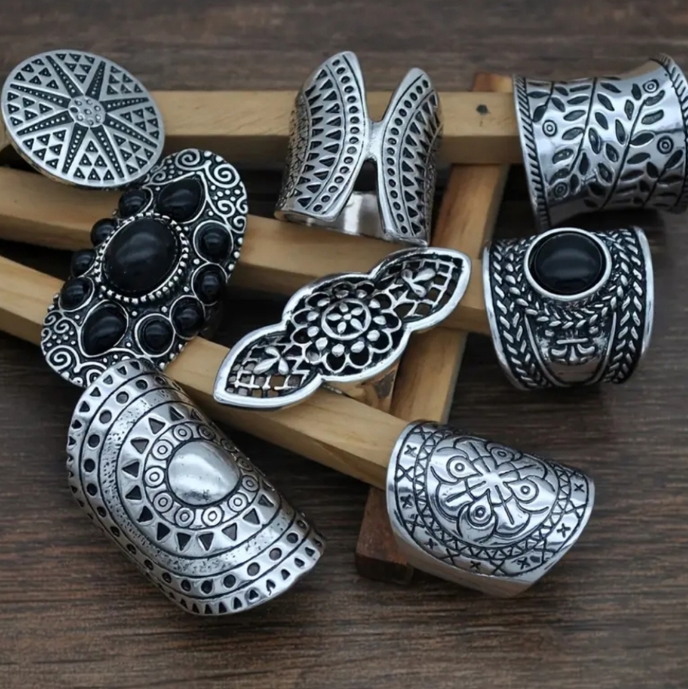 Tribal Vintage Rings